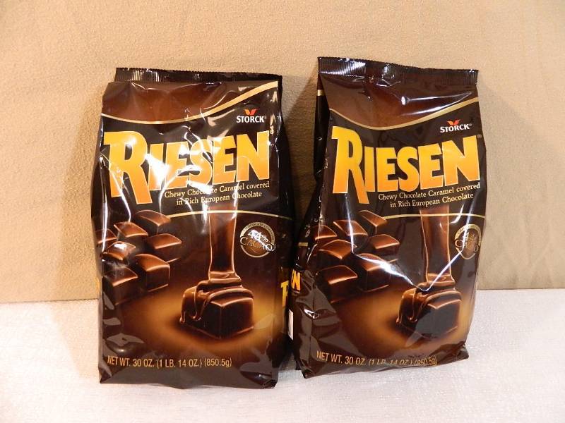 lot 99 image: 2 New Large Bags of Riesen Candies