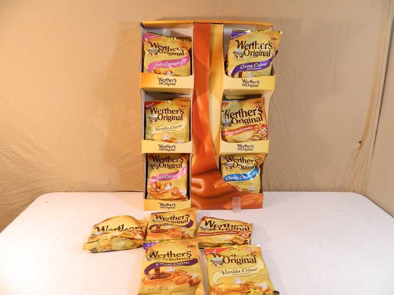 lot 103 image: New Display with Assorted Werthers