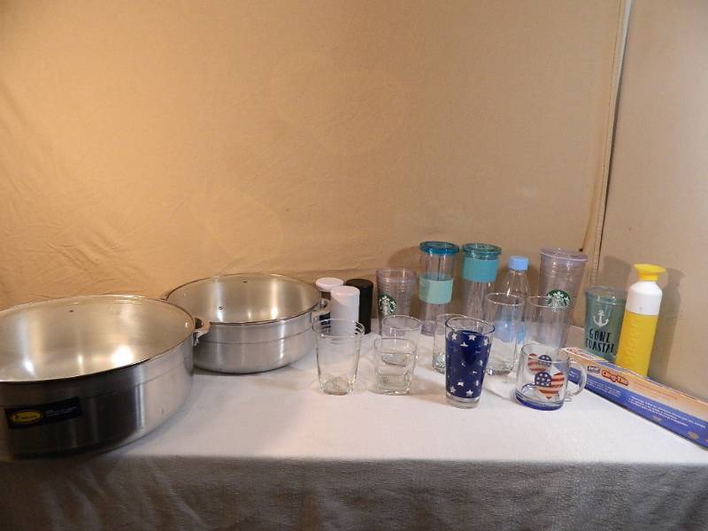 lot 130 image: New Pans, Drinkware, and More
