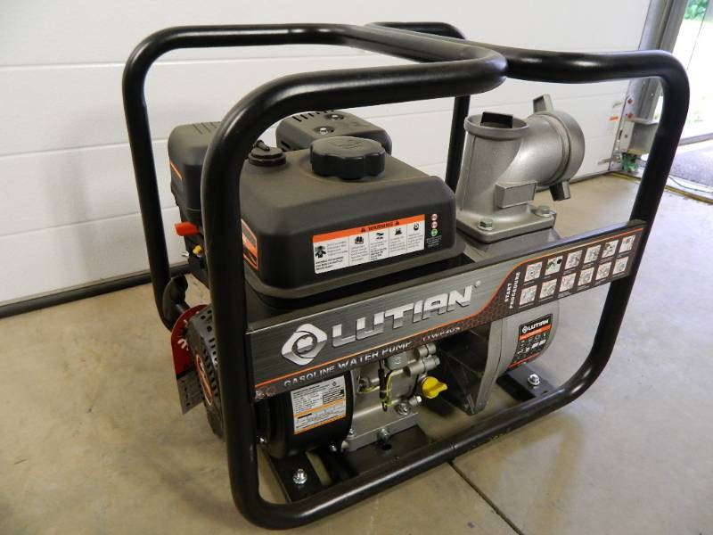 lot 5 image: New 6HP Gas Water Pump