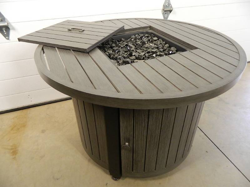 lot 1 image: New Propane Outdoor Firepit