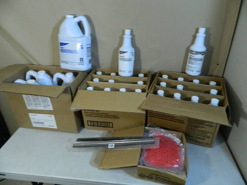 lot 180 image: New Commercial Cleaning Chemicals and More