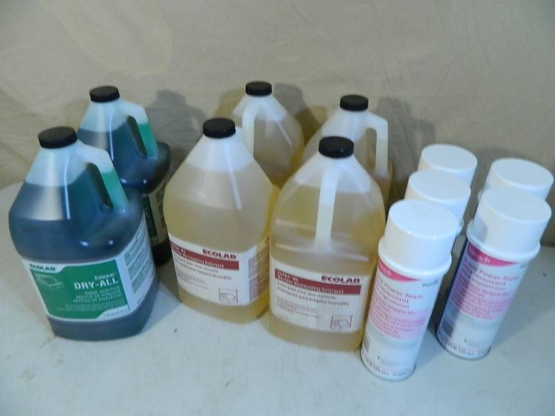 lot 183 image: New Commercial Cleaning Chemicals and More