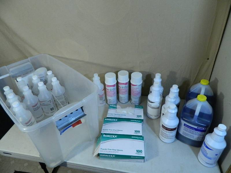 lot 185 image: New Commercial Cleaning Chemicals and More
