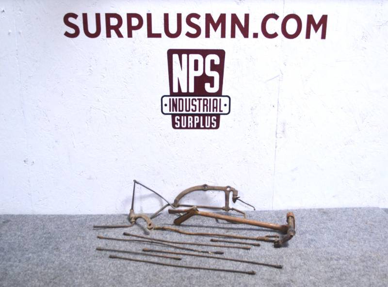 lot 61 image: Lot of Ford Model A Throttle and Misc Linkages