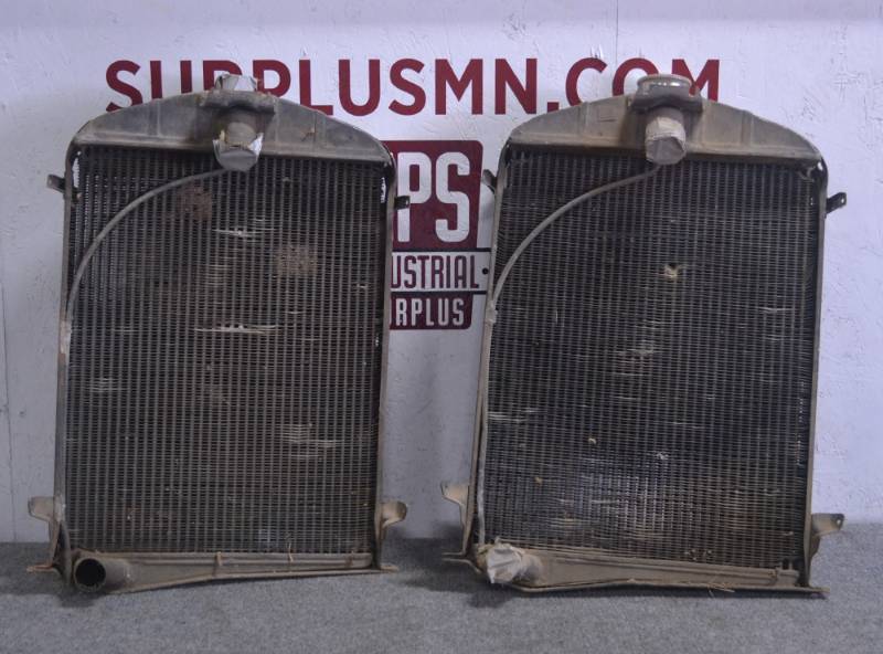 lot 99 image: Pair of FORD Model A Radiators