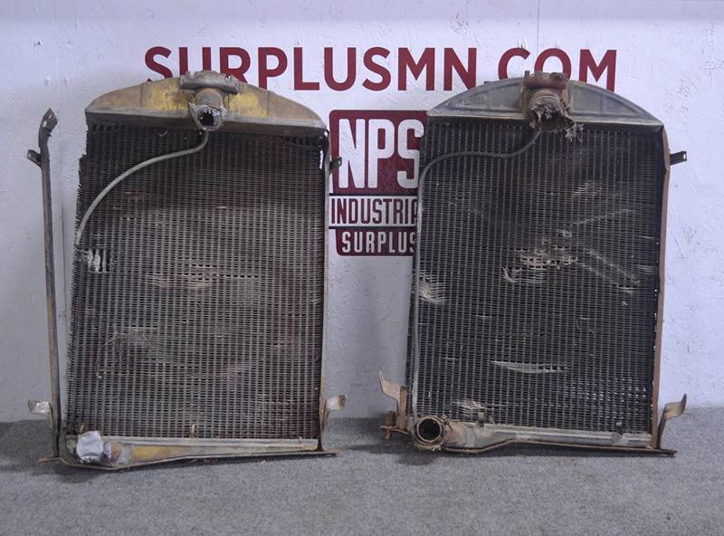 lot 101 image: Pair of FORD Model A Radiators