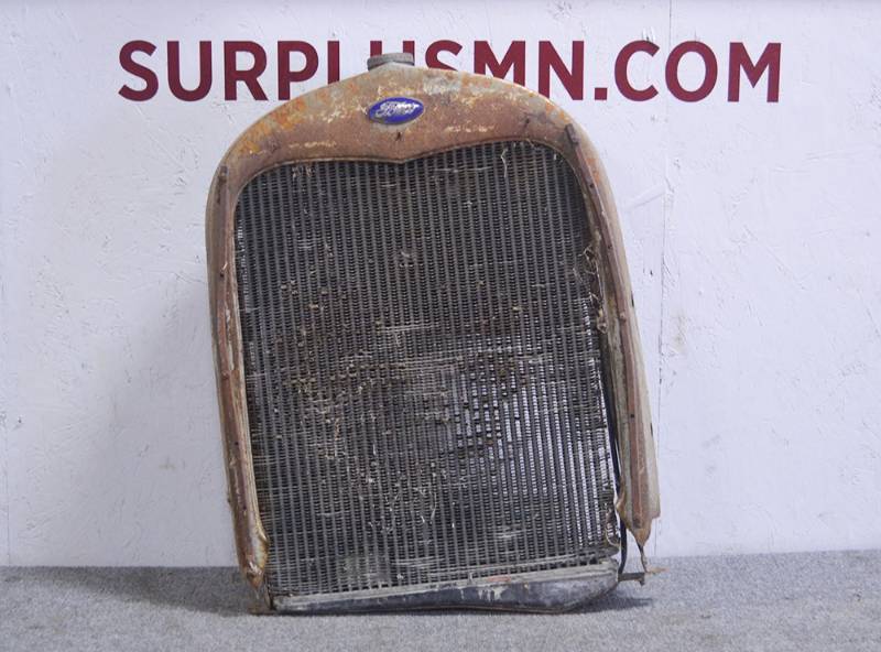 lot 103 image: FORD Model A Radiator w Shroud