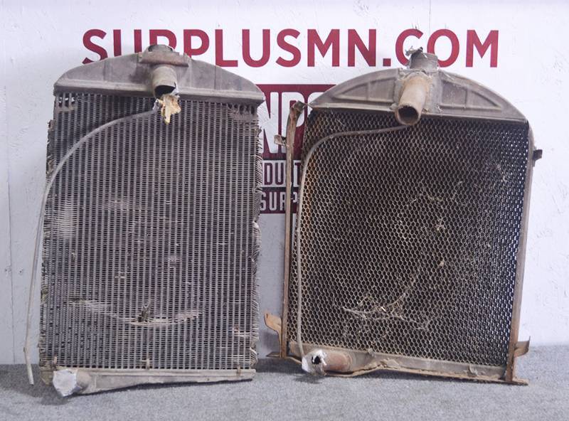 lot 104 image: Pair of FORD Model A Radiators
