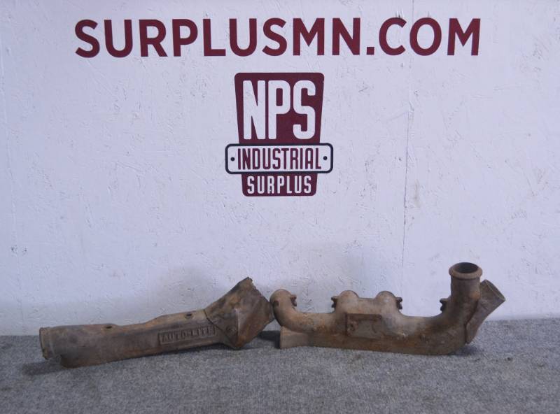 lot 106 image: FORD Model A Exhaust manifold w Heater Box