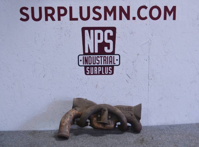 lot 209 image: FORD Model A Intake  Exhaust Manifold OTWELL Heater