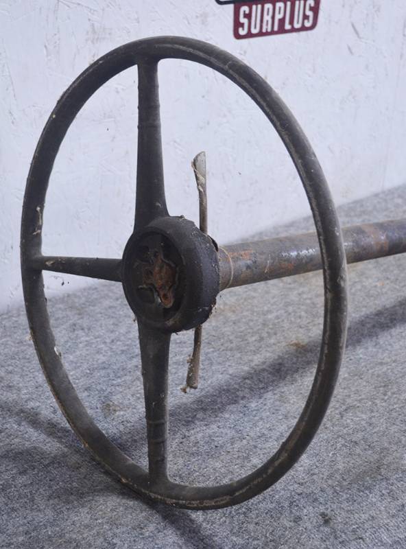 lot 233 image: FORD Model A Steering Wheel and Column Assembly