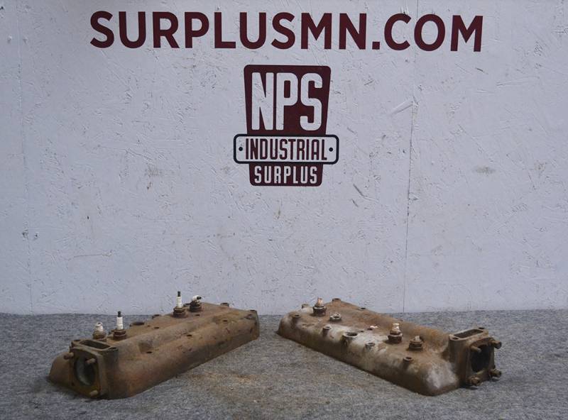 lot 251 image: (2) FORD Model A L-Head Inline 4-cylinder  Engine Heads