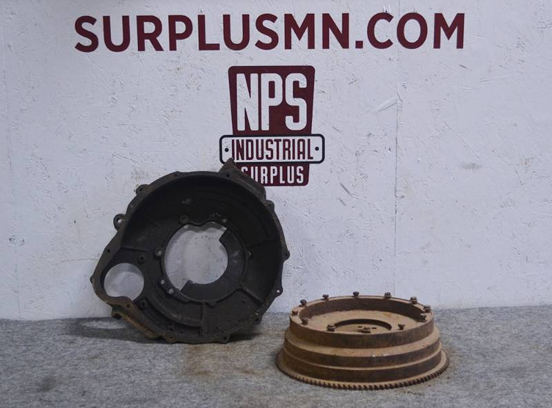 lot 254 image: FORD Model A L-Head Inline 4-cylinder Engine Flywheel and Clutch Housing