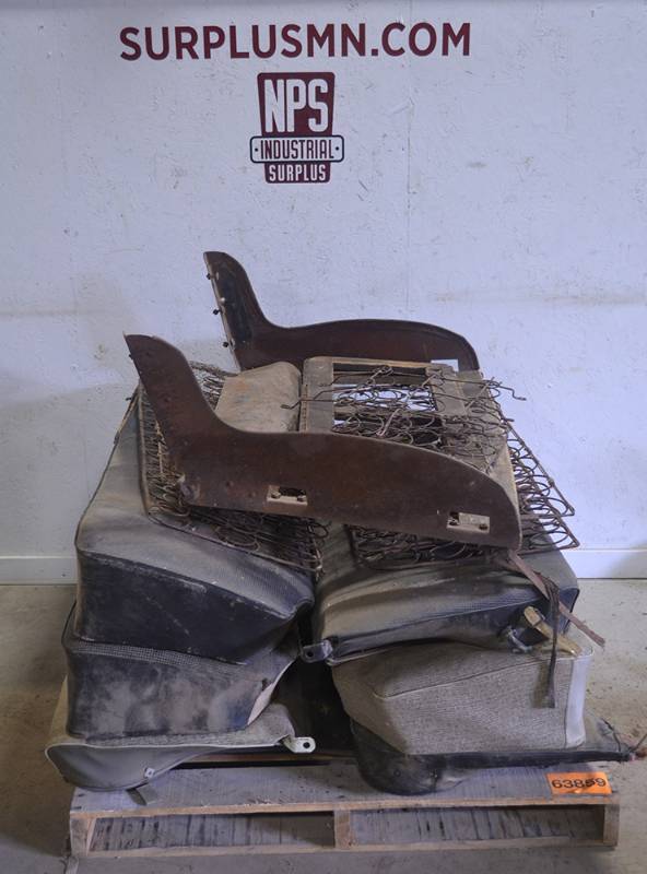 lot 259 image: Pallet Lot of Seats - Some FORD Model A