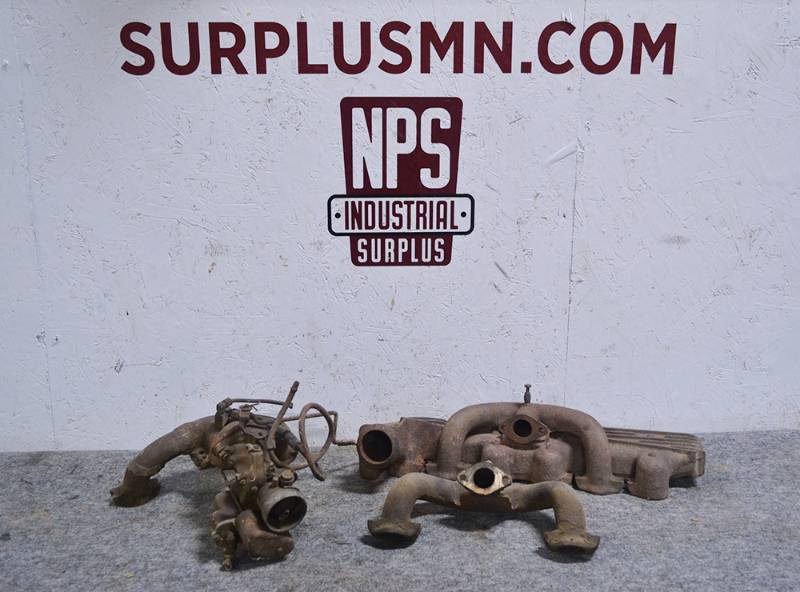 lot 295 image: FORD Model A Intake  Exhaust Manifolds