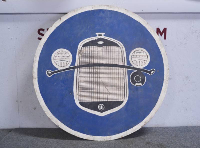 lot 299 image: FORD Model A Restorers Club Hand Painted Sign