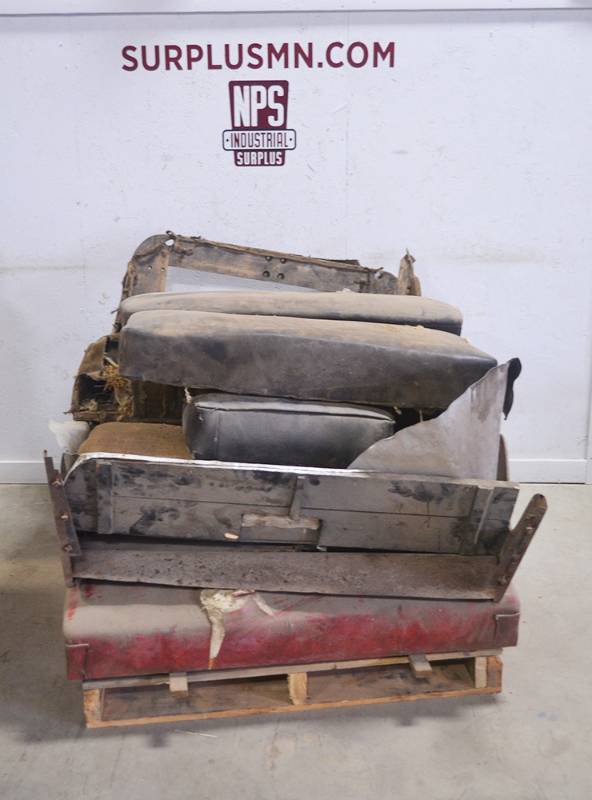lot 305 image: Pallet Lot of Seats - Some FORD Model A