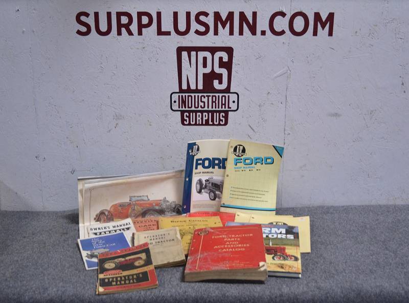 lot 316 image: FORD Tractor Manuals and Literature and Others