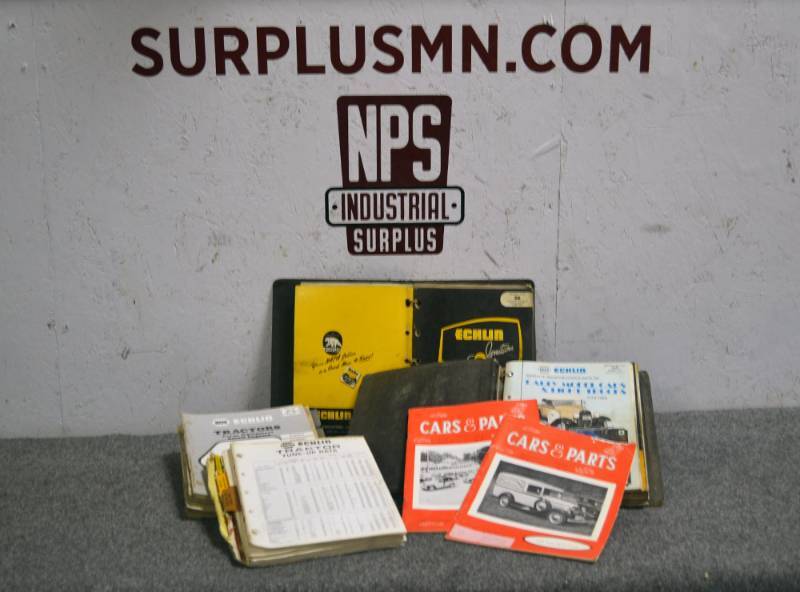 lot 319 image: Lot of Parts Manuals - Tractors - Ford Model A and More