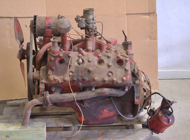 lot 337 image: FORD 8BA Flathead V-8 Engine 1949-1953