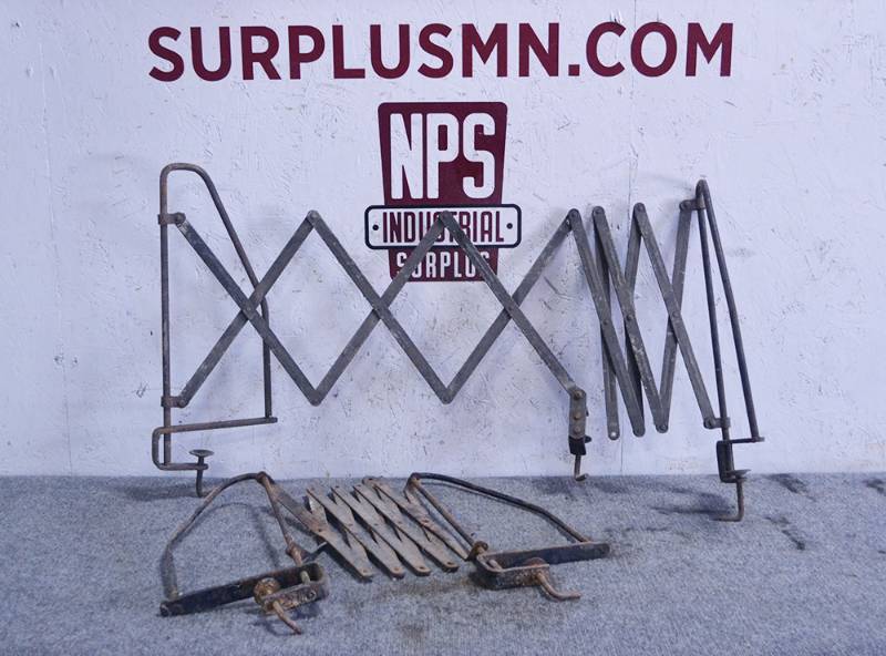 lot 391 image: (2) FORD Model A Scissor type Luggage Racks