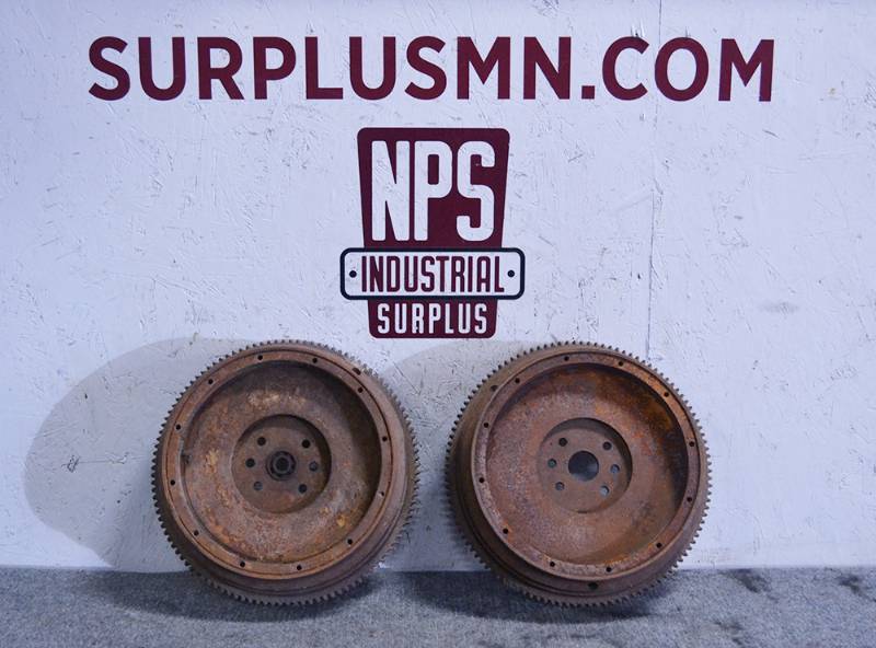 lot 408 image: (2) FORD Model A L-Head 4-Cylinder Flywheels
