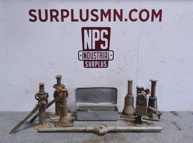lot 424 image: Lot of Vintage Tools, Jacks and More