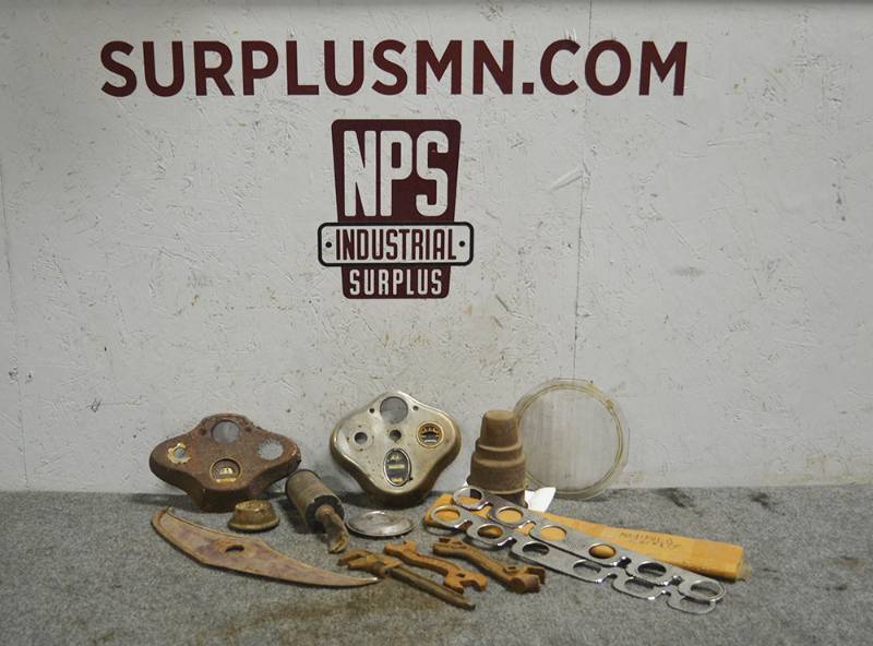 lot 440 image: Ford Model A Instrument Bezels, Wrenches and Other Parts