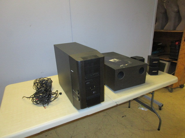 lot 132 image: BOSE SURROUND SOUND SYSTEM
