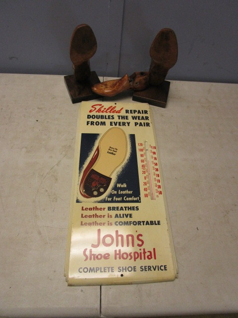 lot 161 image: SHOE SHOP MEMORABILIA