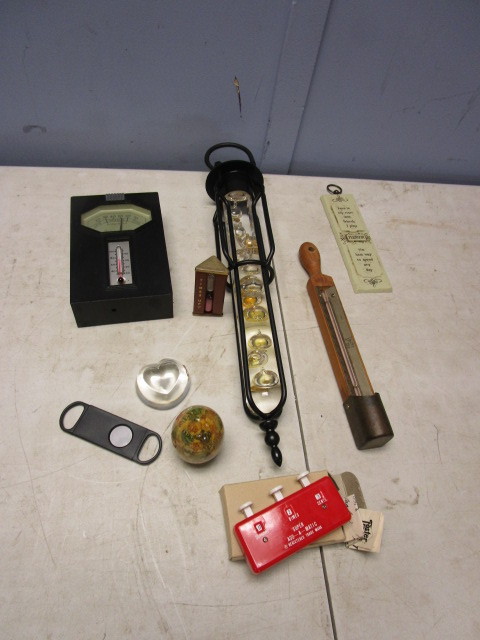 lot 162 image: HOME WEATHER STATIONS, HOME DECOR, AND ADD-A-MATIC