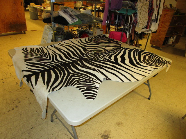 lot 245 image: ZEBRA HIDE