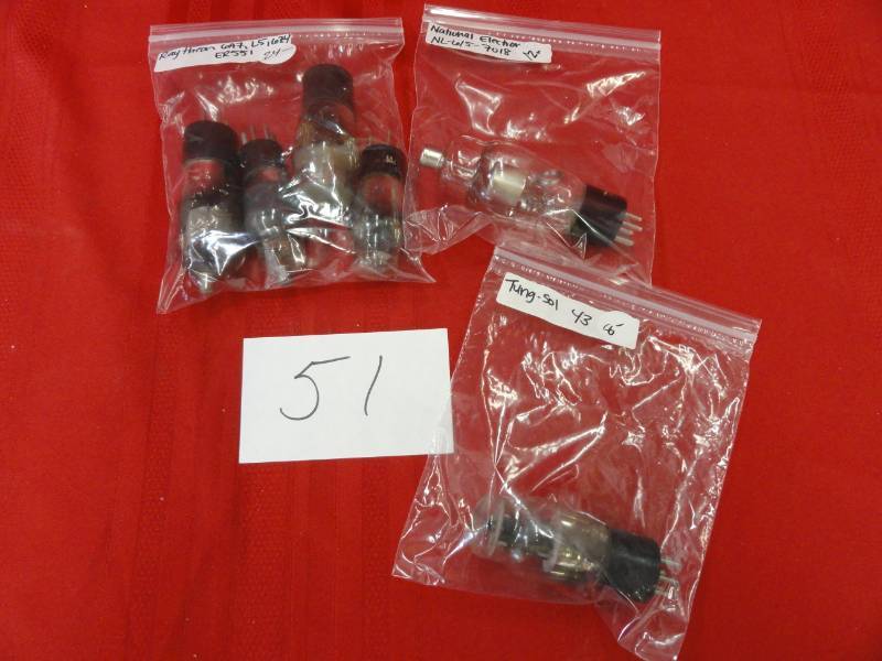 lot 51 image: Vacuum Tubes