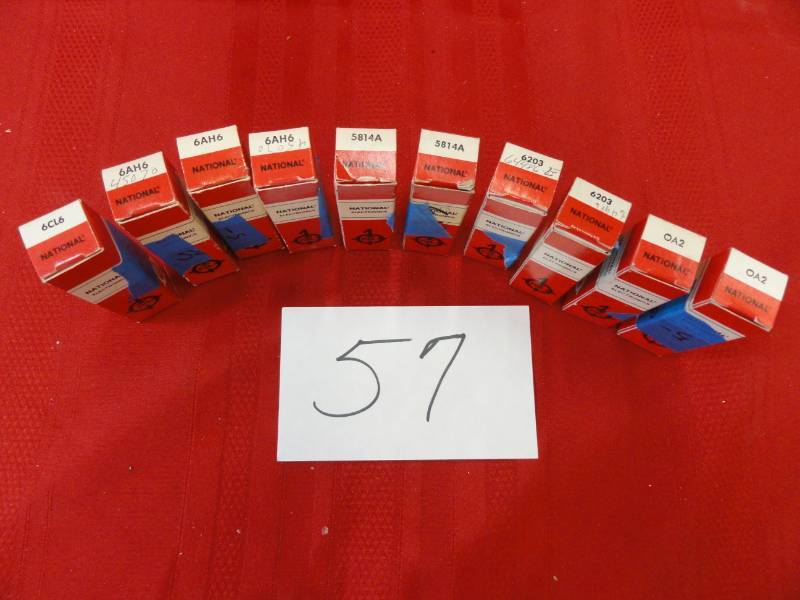 lot 57 image: New Vacuum Tubes