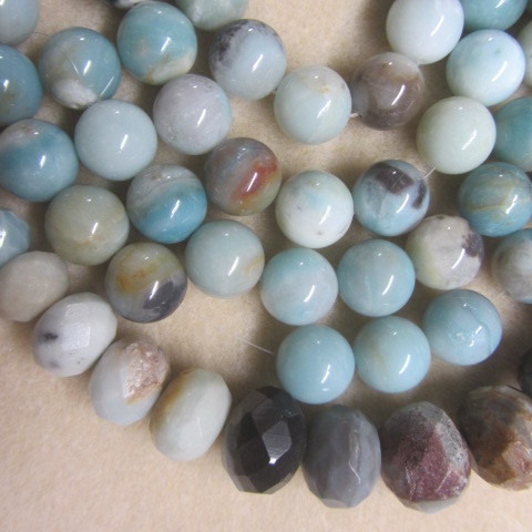 Black Cloudy Amazonite