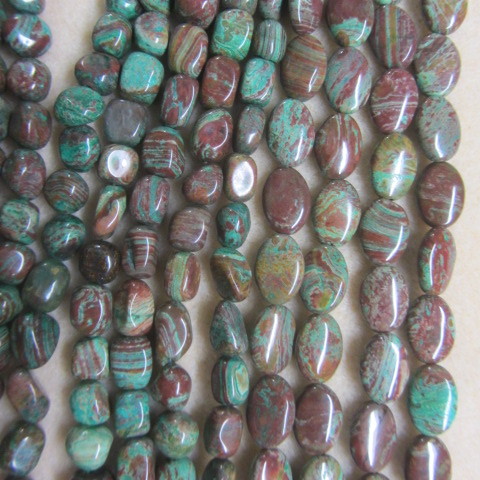 Green Paisley Turquoise