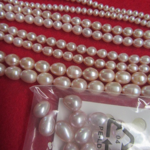 Pink Fresh Water Pearls