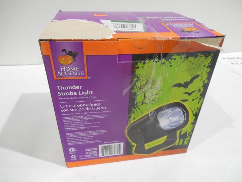 lot 83 image: HOME ACCENTS THUNDER STROBE LIGHT