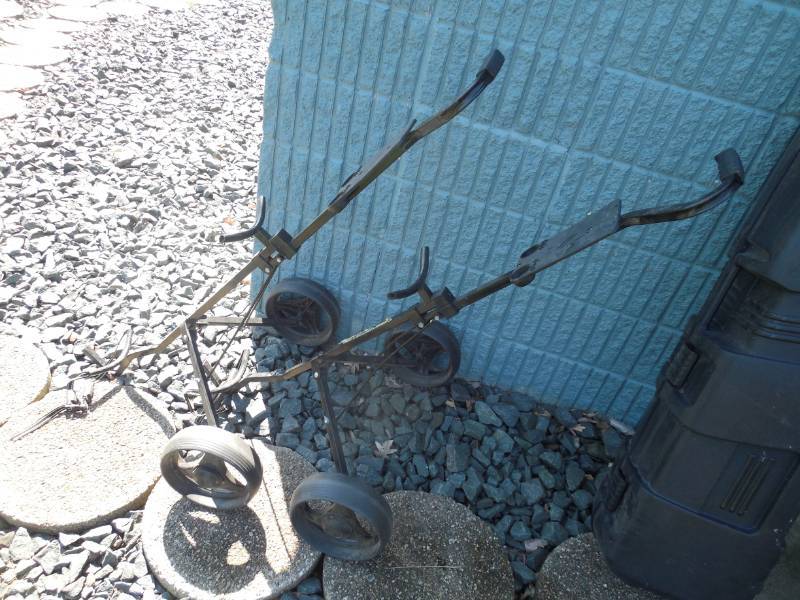 (2) GOLF CLUB CARTS