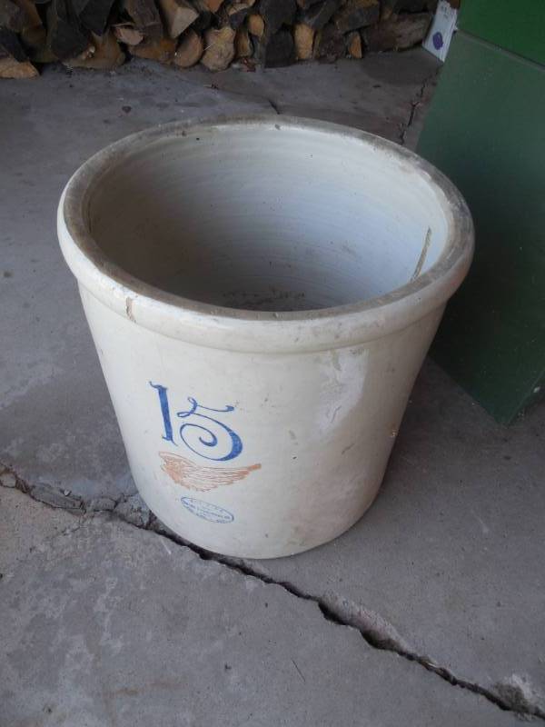 RED WING LARGE POTTED PLANTER
