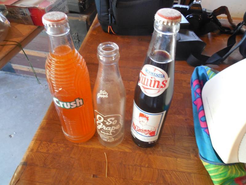 COLLECTIBLE SODA BOTTLE LOT