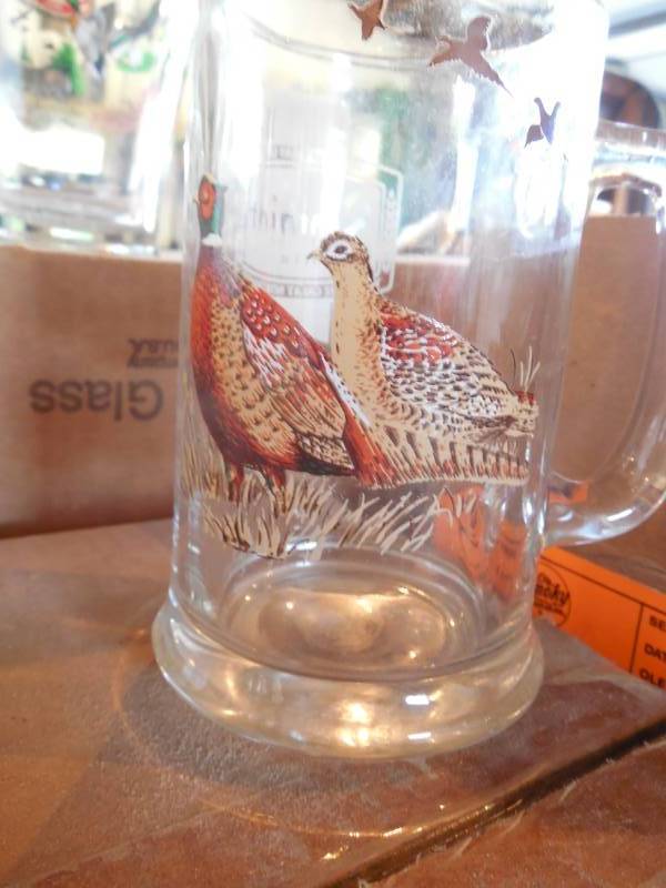 SCHMIDT BEER COLLECTIBLE MUGS - PHEASANT EDITION