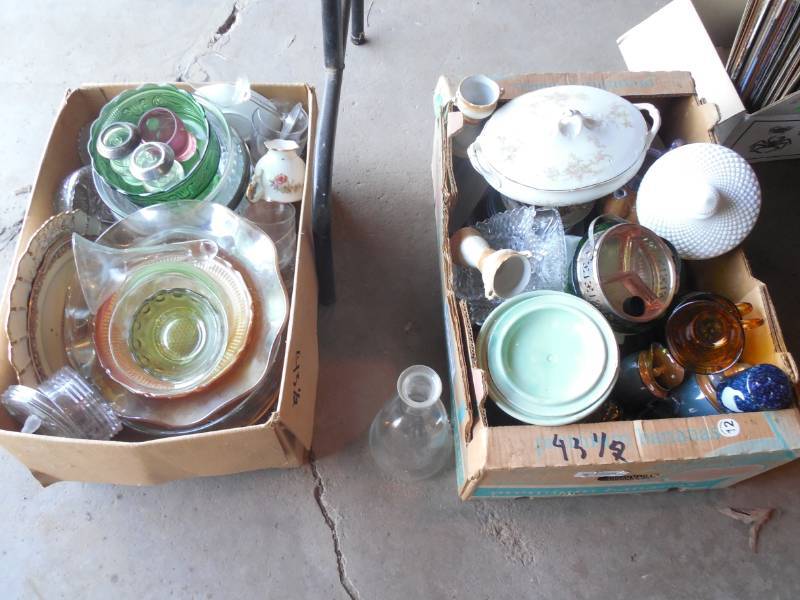 GLASSWARE LOT