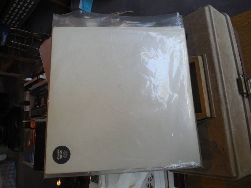BEATLES WHITE LABEL VINYL RECORD