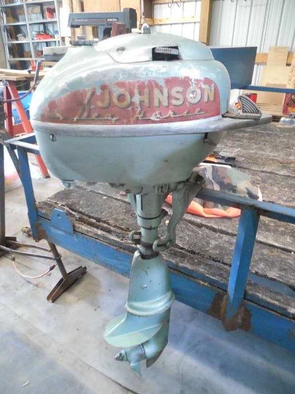 1954-1957 JOHNSON 5HP OUTBOARD ENGINE