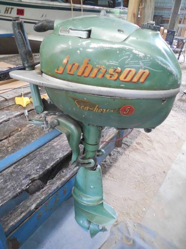 1954-1957 JOHNSON 5HP OUTBOARD ENGINE