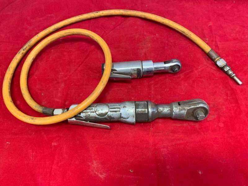 lot 52 image: Lot of 2 Air Ratchet Wrenches