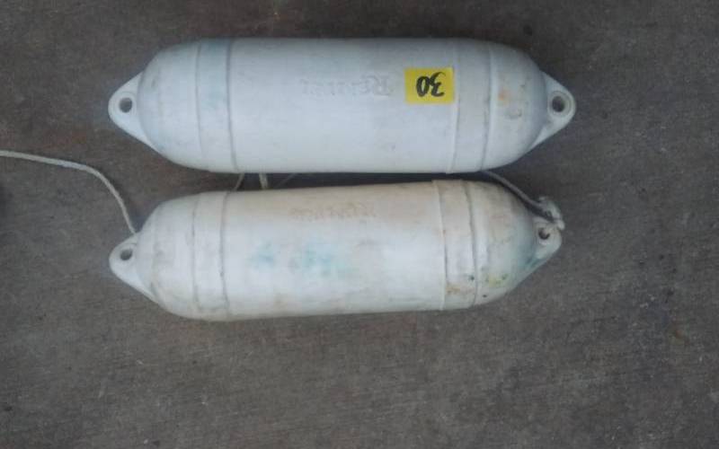 lot 30 image: Pair Of Rempel Boat Bumpers
