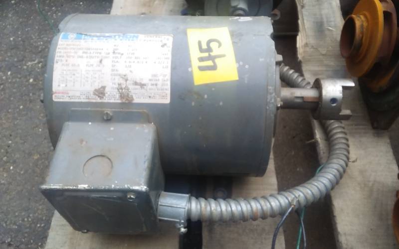 lot 45 image: Marathon 1-12 HP Electric Motor